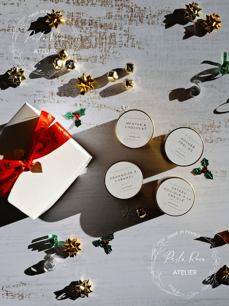 Les gourmandes - coffret bougies